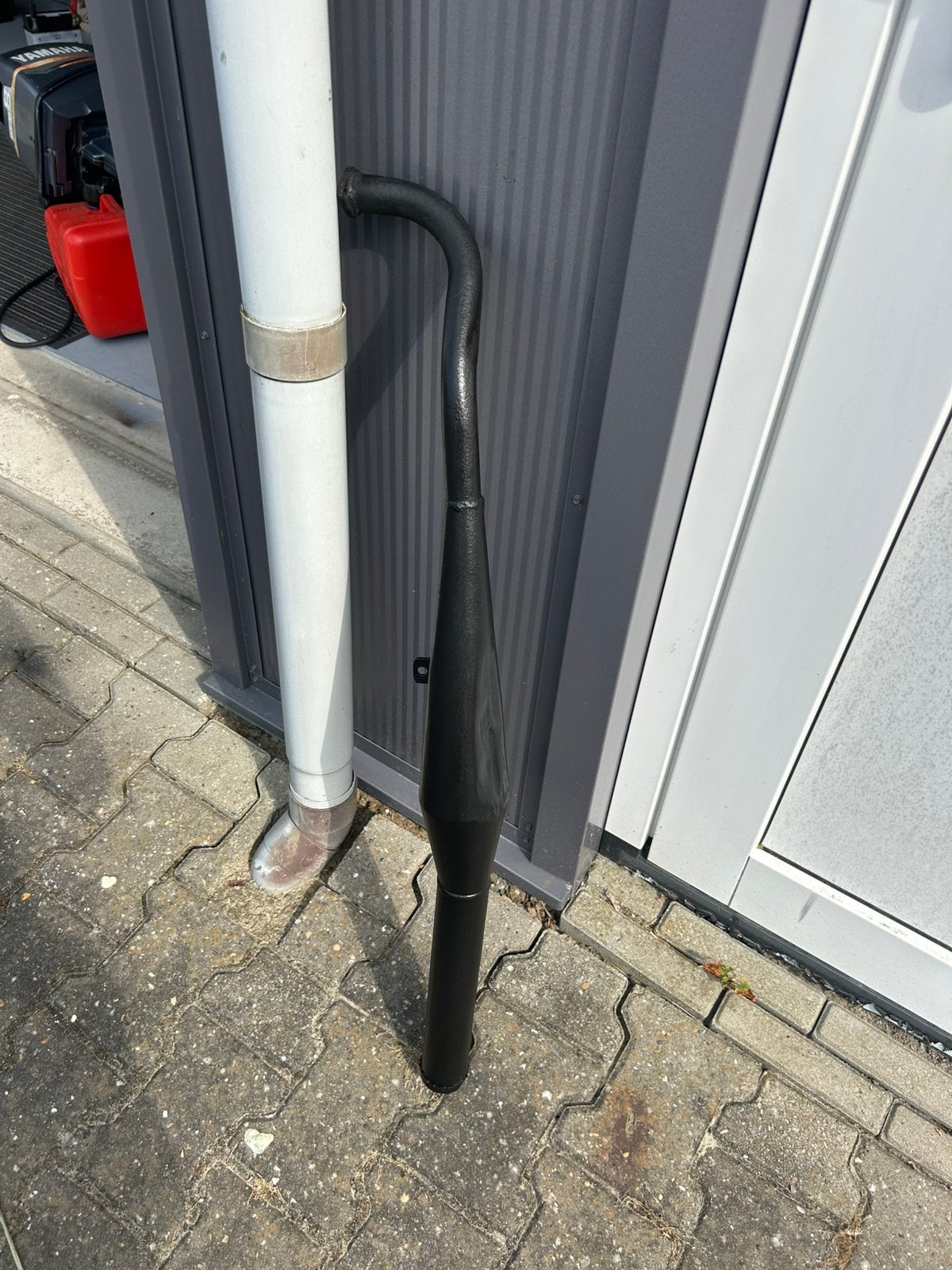 Homoet 28mm uitlaat tomos, Fietsen en Brommers, Gebruikt, ., Homoet, Uitlaat