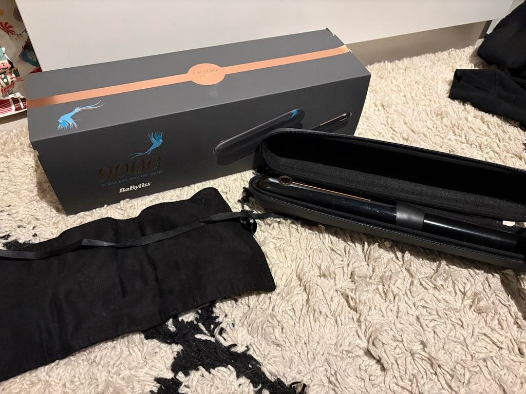 Babyliss krultang draadloos, Ophalen of Verzenden, Zo goed als nieuw, Krultang of Stijltang