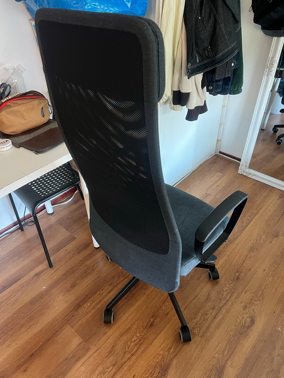 Office chair from Ikea, Huis en Inrichting, Bureaustoelen, Ophalen, Gebruikt, Zwart, Bureaustoel