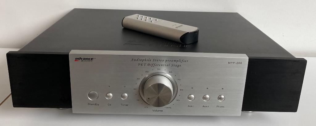 Advance Acoustic MPP206 PRE, Overige merken, Ophalen of Verzenden, Zo goed als nieuw, 120 watt of meer