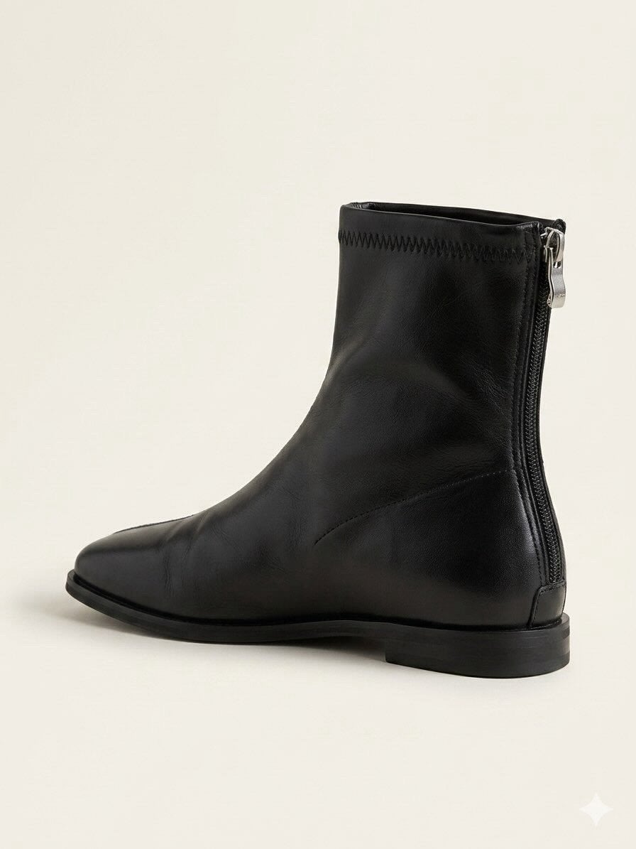 Nieuw! Elegante Zwarte Enkellaarsjes met Ritssluiting, Kleding | Dames, Schoenen, Zwart, Lage of Enkellaarzen, Nieuw, Ophalen of Verzenden