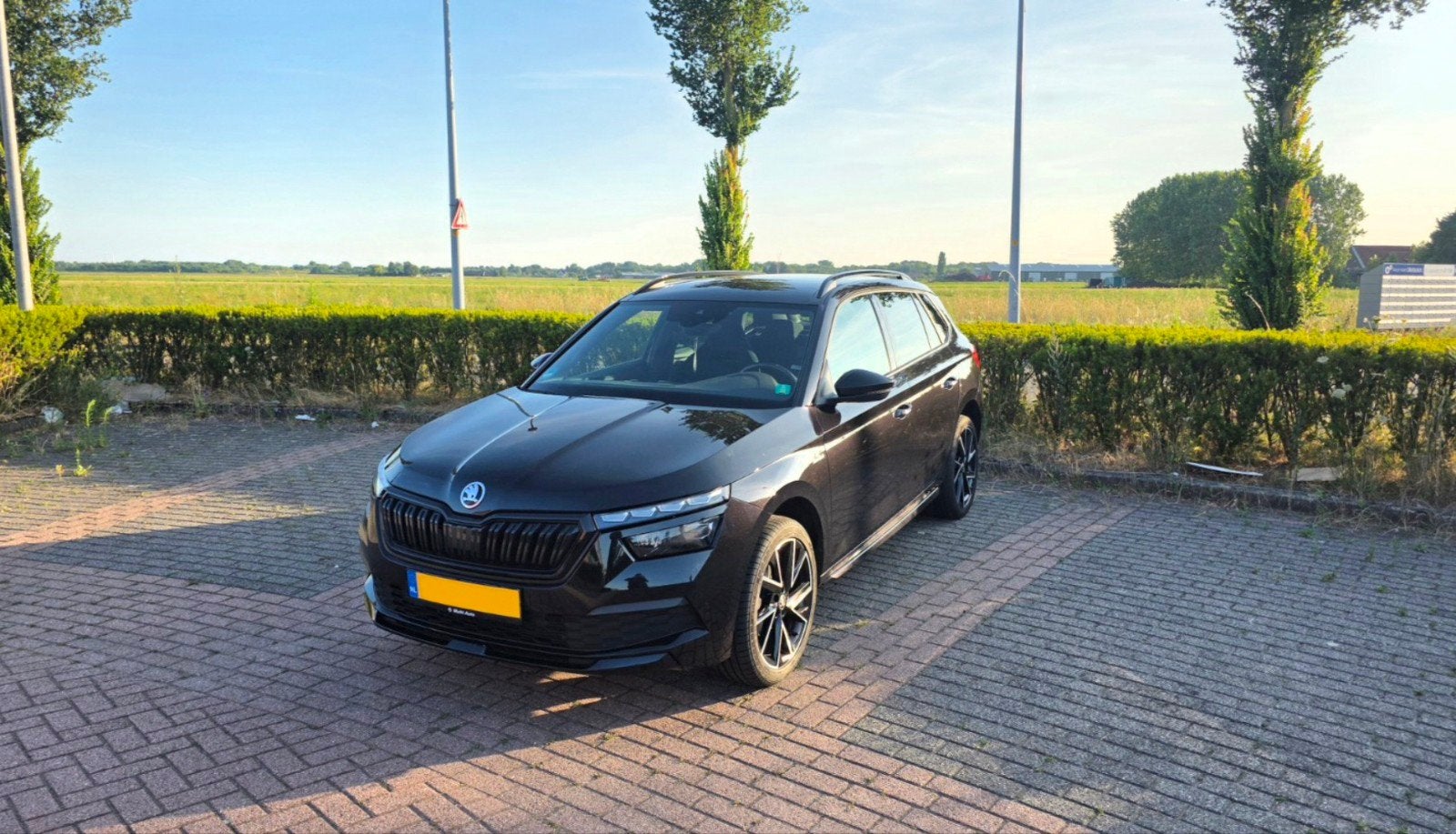 Skoda Kamiq 1.5 Monte Carlo, Auto's, Skoda, Automaat, 1330 kg, 1498 cc, Zwart