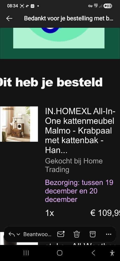 Katten krab paal gratis, Ophalen, Gebruikt, Krabpaal