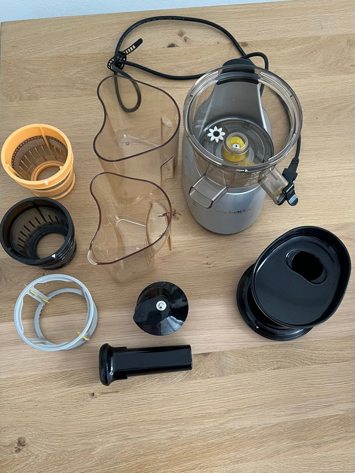 Versapers Slowjuicer - Zo goed als nieuw, Ophalen, Zo goed als nieuw, Elektrisch, Slowjuicer