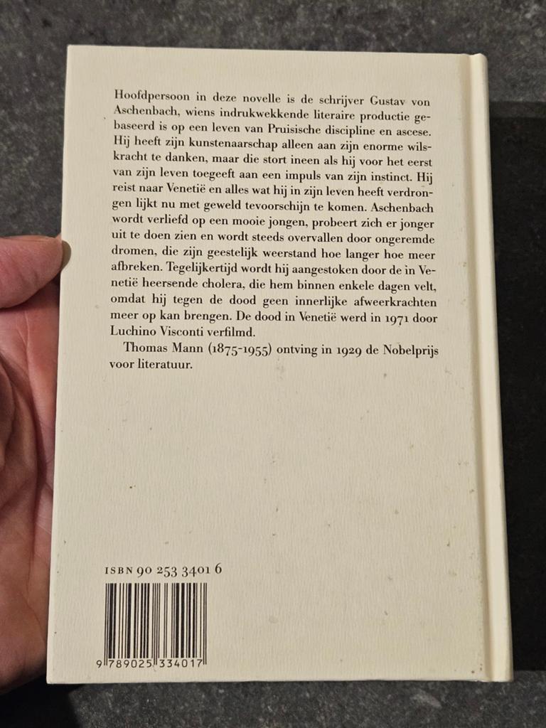 Thomas Mann - De dood in Venetie, Gelezen, Thomas Mann, Ophalen of Verzenden