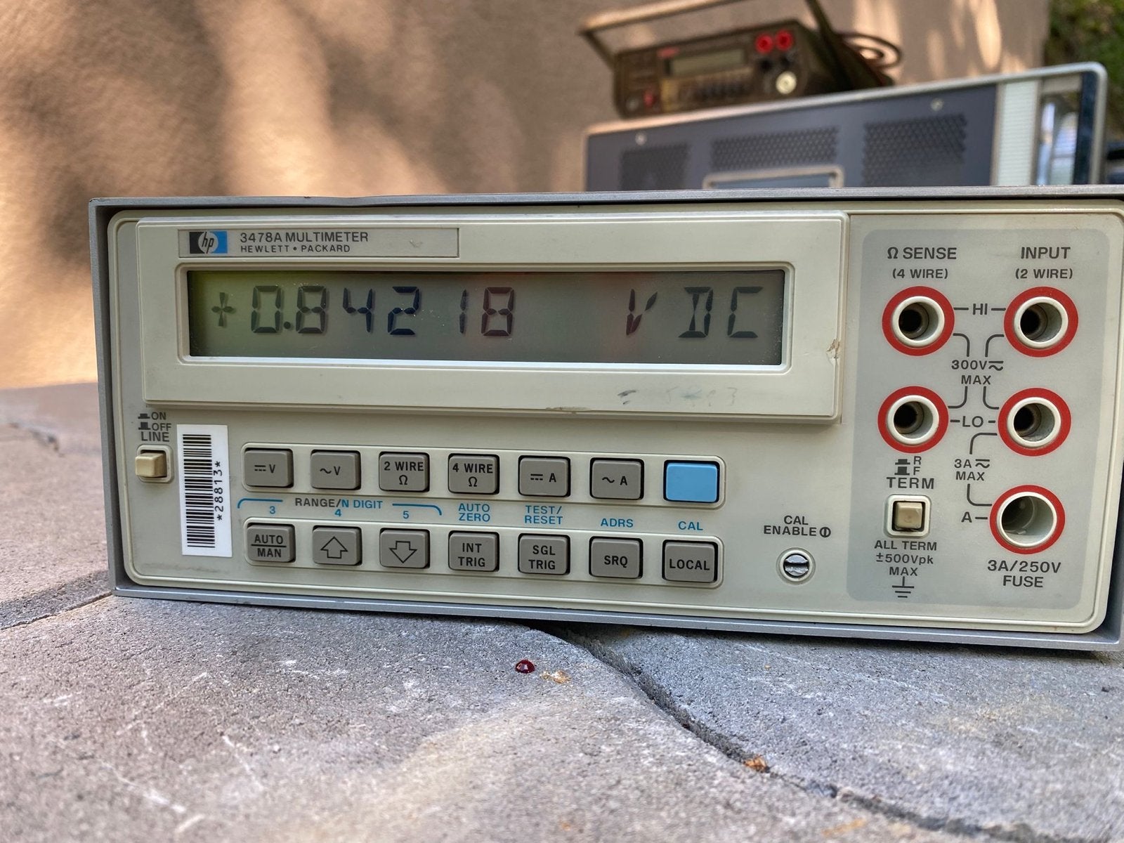 Hewlett-Packard 3478A Digitale Multimeter 5.5-cijferig, Doe-het-zelf en Verbouw, Meetapparatuur, Ophalen of Verzenden, Gebruikt