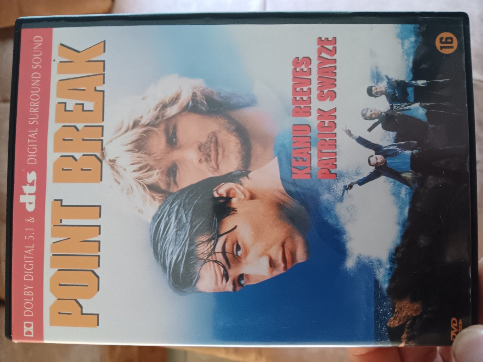 Point break dvd Patrick swayze nieuw, Vanaf 16 jaar, Ophalen of Verzenden, Zo goed als nieuw, Actie en Avontuur