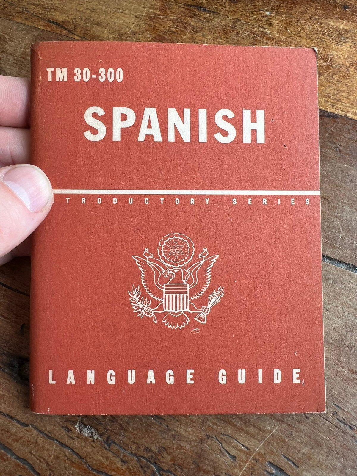 WO2 Amerikaans Spanish Phrase Book US Army 1944, Amerika, Verzenden, Boek of Tijdschrift