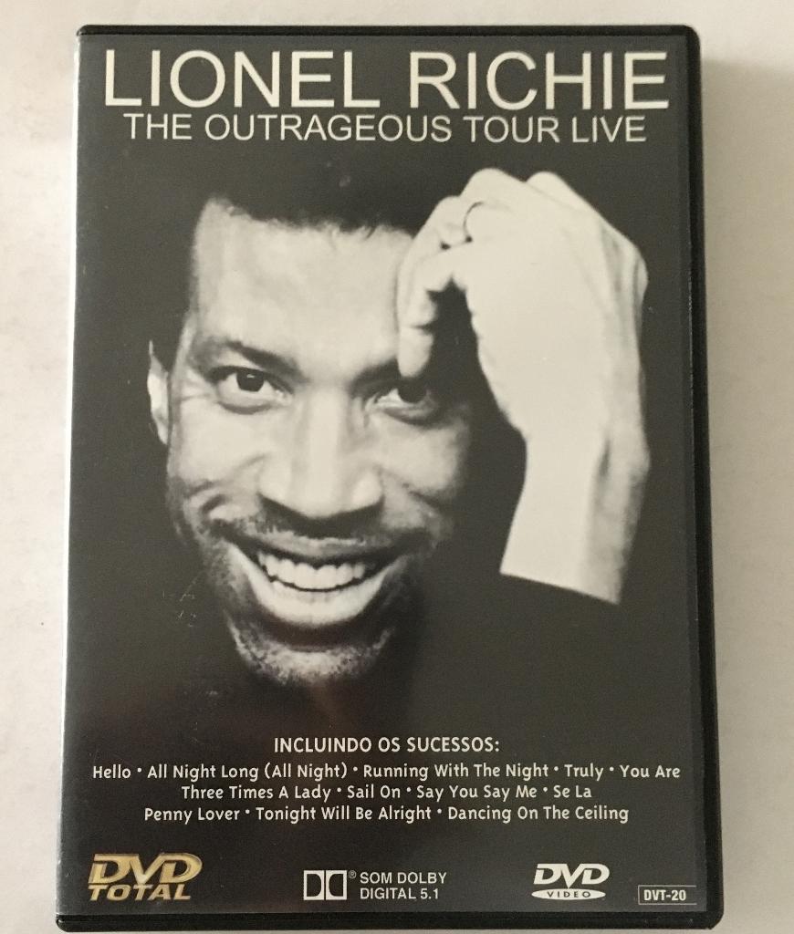 Lionel Richie – The Outrageous Tour Live!, Alle leeftijden, Ophalen of Verzenden, Zo goed als nieuw