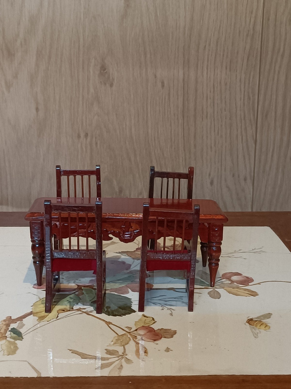 eethoek poppenhuis 1:12, Verzenden, Gebruikt, Poppenhuis