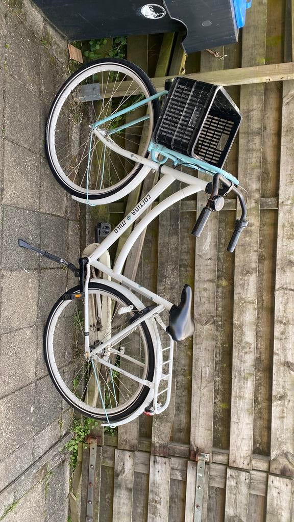 Cortina milo meisjesfiets, Ophalen, Terugtraprem, Gebruikt, Staal
