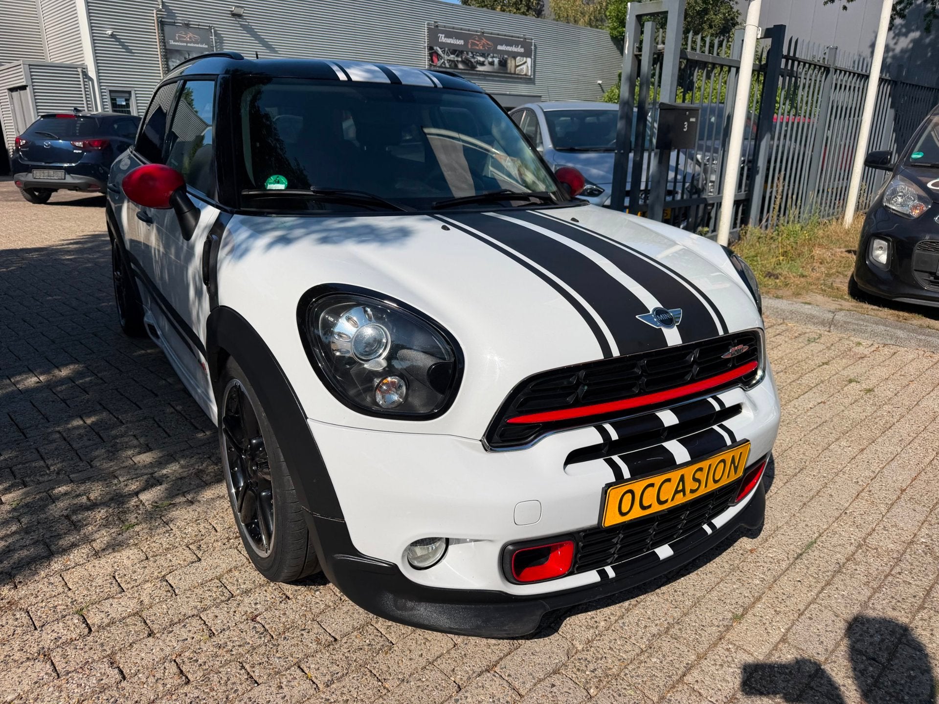 Mini Mini Countryman 1.6 John Cooper Works ALL4 Chili COOPER, Auto's, Mini, Gebruikt, Zwart, 4 stoelen, Automatische klimaatregeling
