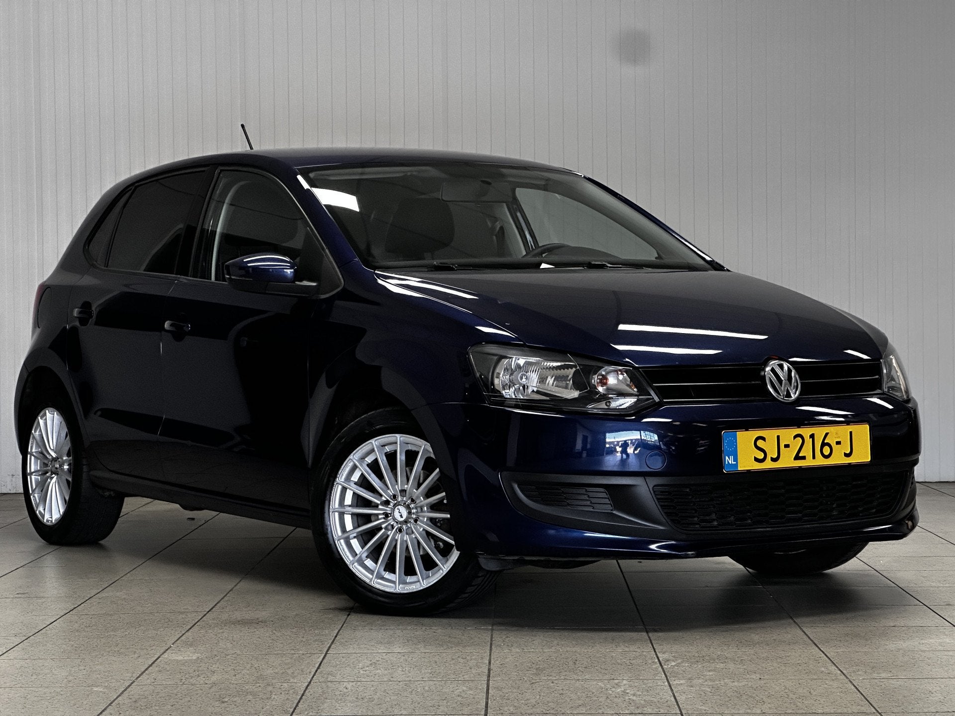 Volkswagen Polo 1.2-12V Trendline/ Distributieketting vervan, Auto's, Voorwielaandrijving, Euro 5, Blauw, 1198 cc