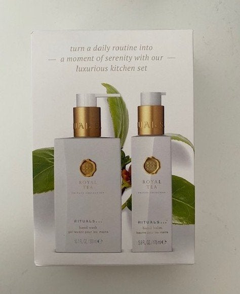 Keuken setje van Rituals Royal tea zeep en hand crème, Ophalen of Verzenden, Nieuw, Overige typen