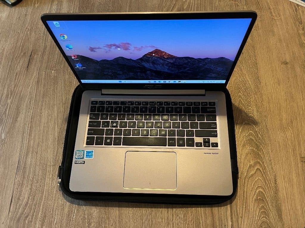 ASUS ZenBook UX410UAR | i3 8e gen | 8GB | 256GB SSD + hoes, 2 tot 3 Ghz, Qwerty, 8 GB, ASUS