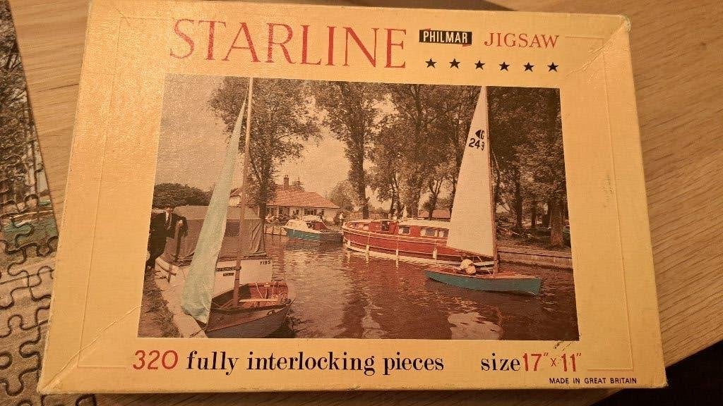 Starline Puzzel - 320 stukjes, Ophalen of Verzenden, Minder dan 500 stukjes, Gebruikt, Legpuzzel