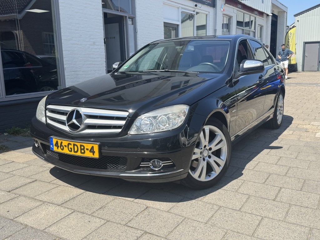 Mercedes-Benz C-Klasse 180 K Avantgarde *NAP* (bj 2008), Auto's, Achterwielaandrijving, Gebruikt, 4 cilinders, 157 pk