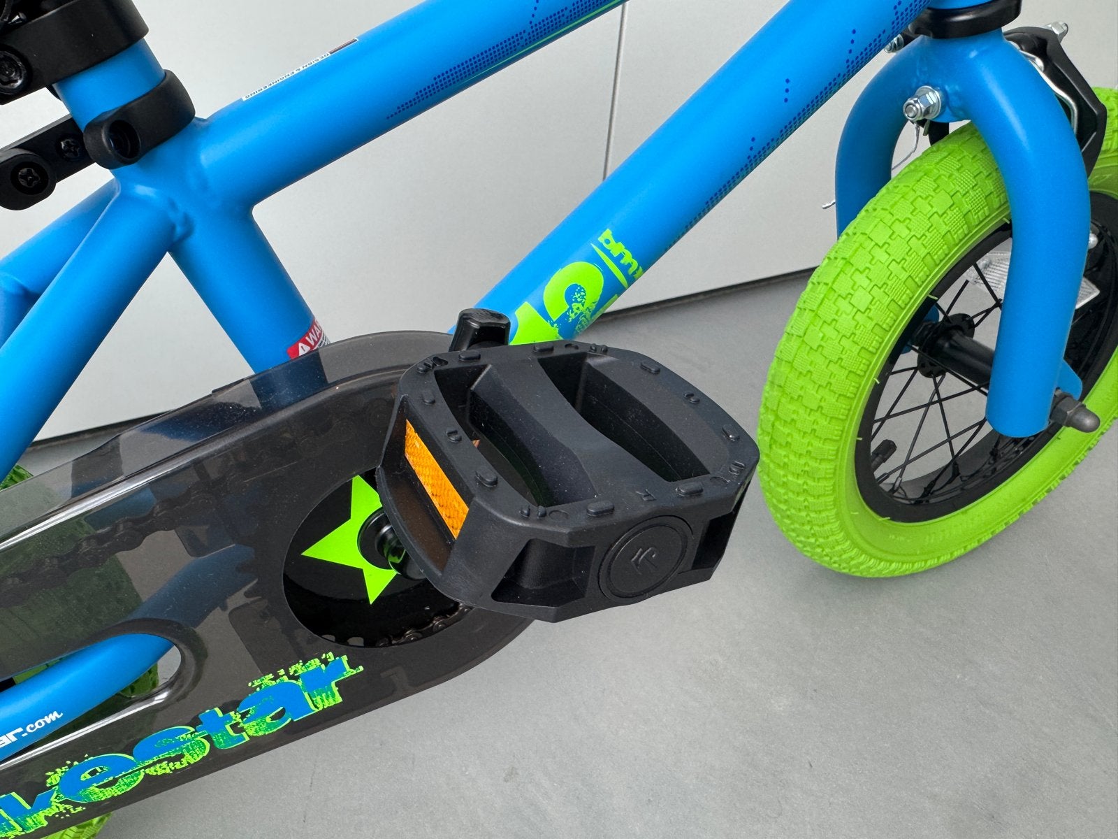 Bikestar Kinderfiets BMX 12 inch - Gloednieuw, Ophalen, Staal, Velgrem, Nieuw