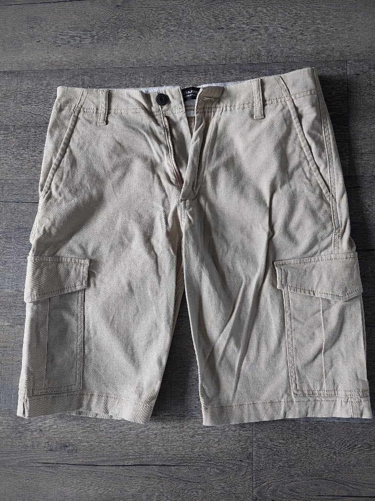 korte broek, maat S, Beige, Ophalen of Verzenden, Zo goed als nieuw, Jack & Jones