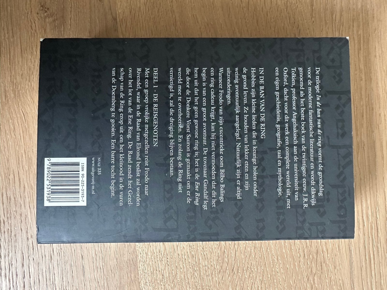 In de Ban van de Ring - De Reisgenoten (J.R.R. Tolkien), Boeken, Fantasy, Zo goed als nieuw, Ophalen of Verzenden