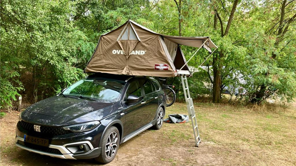 Daktent AUTOHOME OVERLAND  MEDIUM uit 2024. TOPKWALITEIT!, Caravans en Kamperen, Ophalen, Zo goed als nieuw, Tot en met 2
