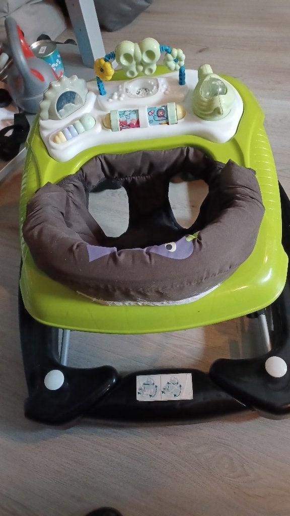 Loopstoeltje, Kinderen en Baby's, Speelgoed | Babyspeelgoed, Ophalen, Gebruikt, Overige typen, Met wieltjes