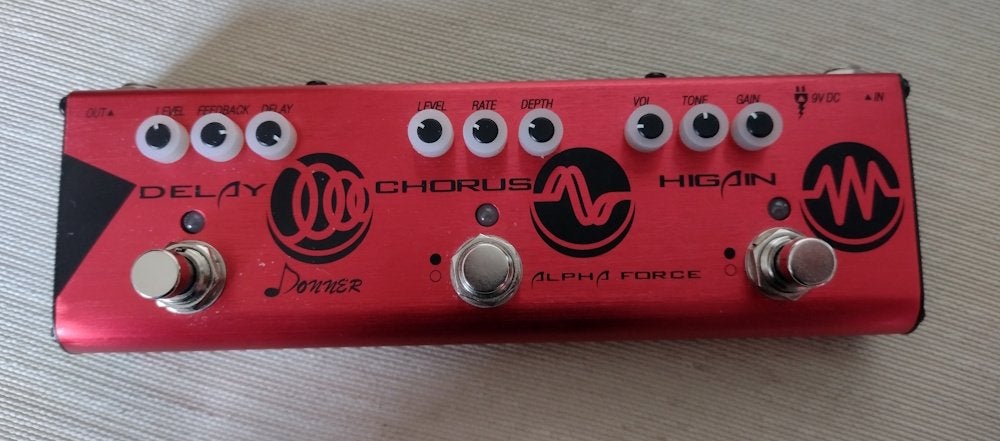 Donner Multi Guitar Effect Alpha Force, Ophalen, Zo goed als nieuw, Multi-effect