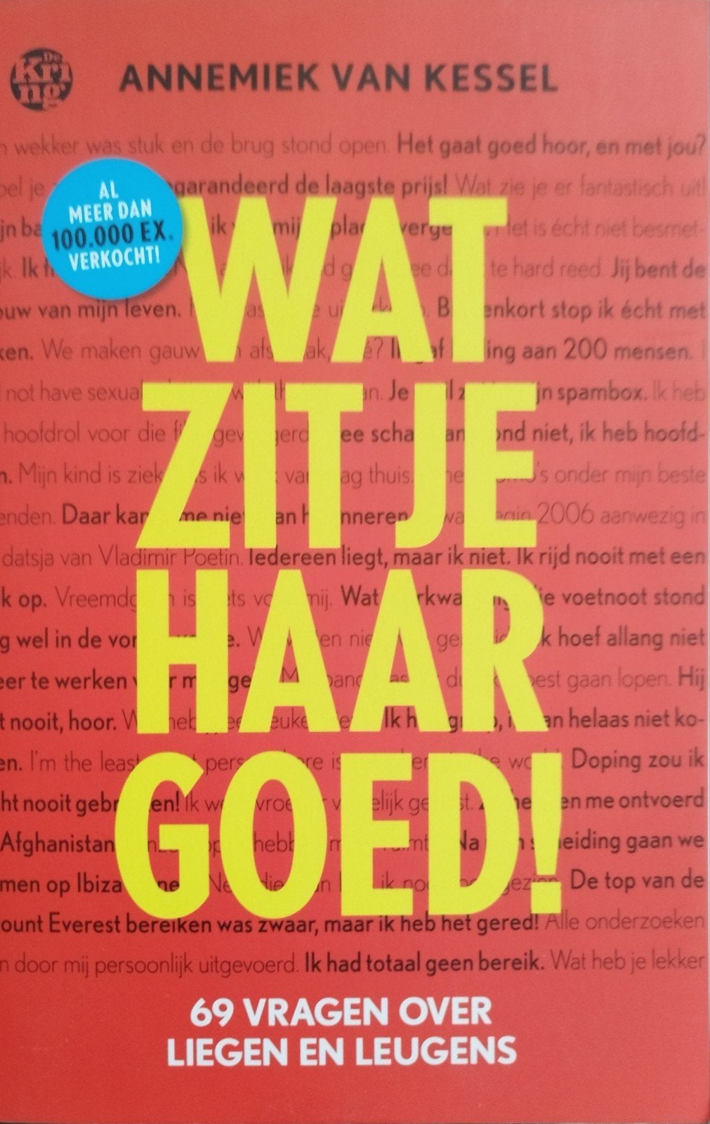 Wat zit je haar goed! - Annemiek van Kessel, Nieuw, Ophalen of Verzenden, Nederland, Annemiek van Kessel
