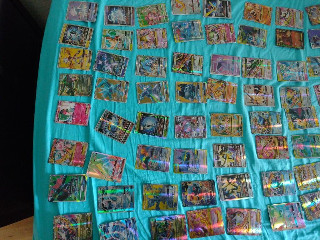 Pokemon kaarten nep, Ophalen, Gebruikt, Meerdere kaarten