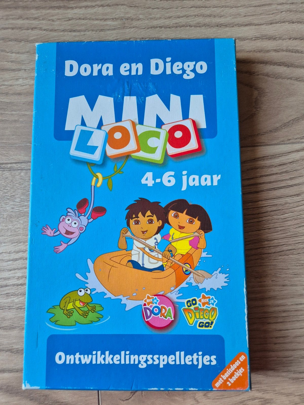 Mini loco Dora en Diego 4-6 jaar, Ophalen of Verzenden, Gebruikt, Ontdekken