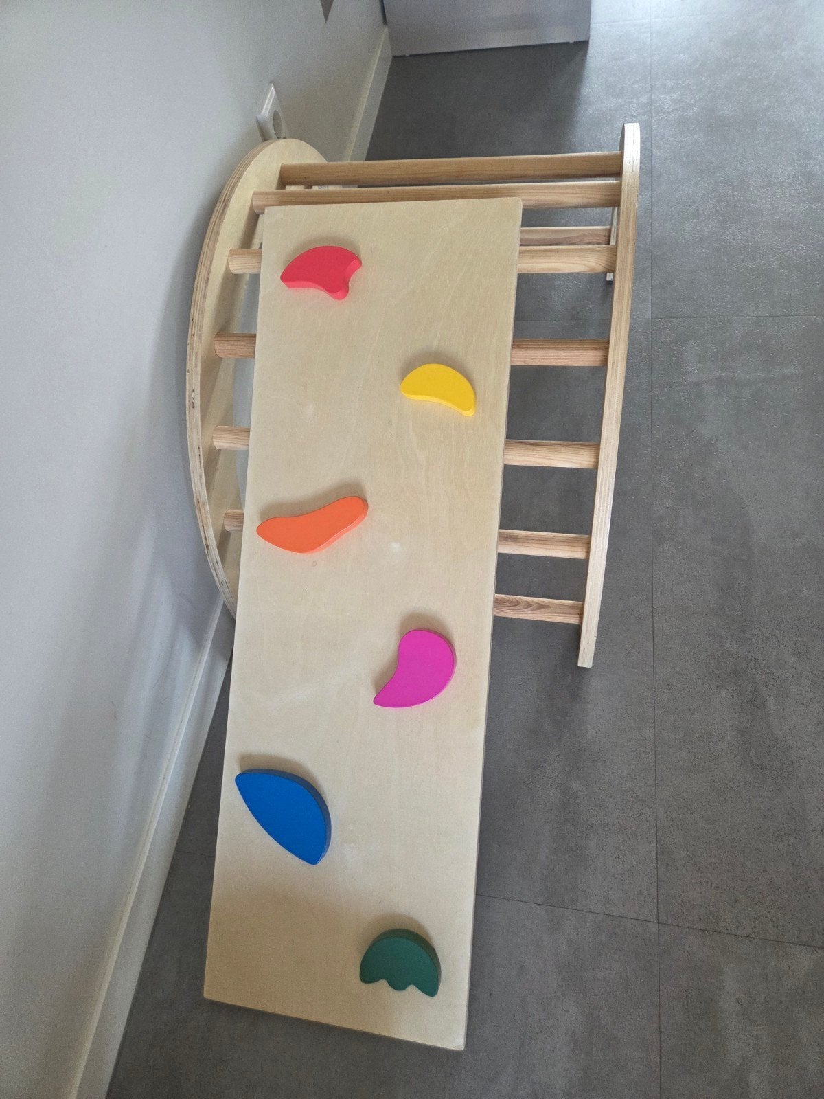 Klimrek met glijbaan/klimwand voor kinderen, Kinderen en Baby's, Speelgoed | Buiten | Speeltoestellen, Ophalen of Verzenden, Gebruikt