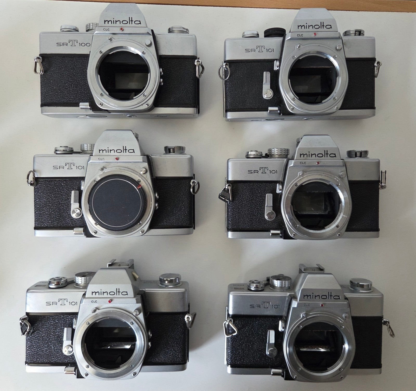 Minolta srt101 + srt100, Audio, Tv en Foto, Ophalen of Verzenden, Gebruikt, Spiegelreflex, Minolta