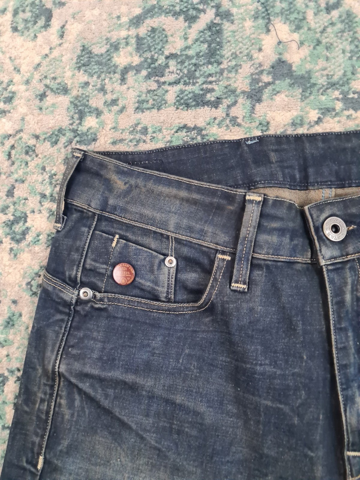 G-star type C 3D loose Tapered W27 L32 Dames Tulsi2732 Blauw, Blauw, Ophalen of Verzenden, W27 (confectie 34) of kleiner, G-STAR RAW