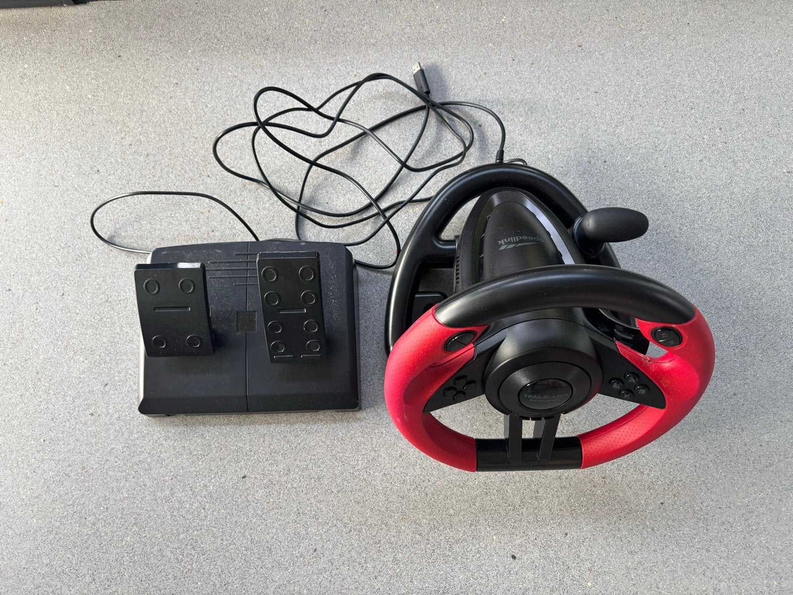 Speedlink Trailblazer Racestuur, Pedalen, PS4, Speedlink, Racestuur, Gebruikt, Ophalen of Verzenden