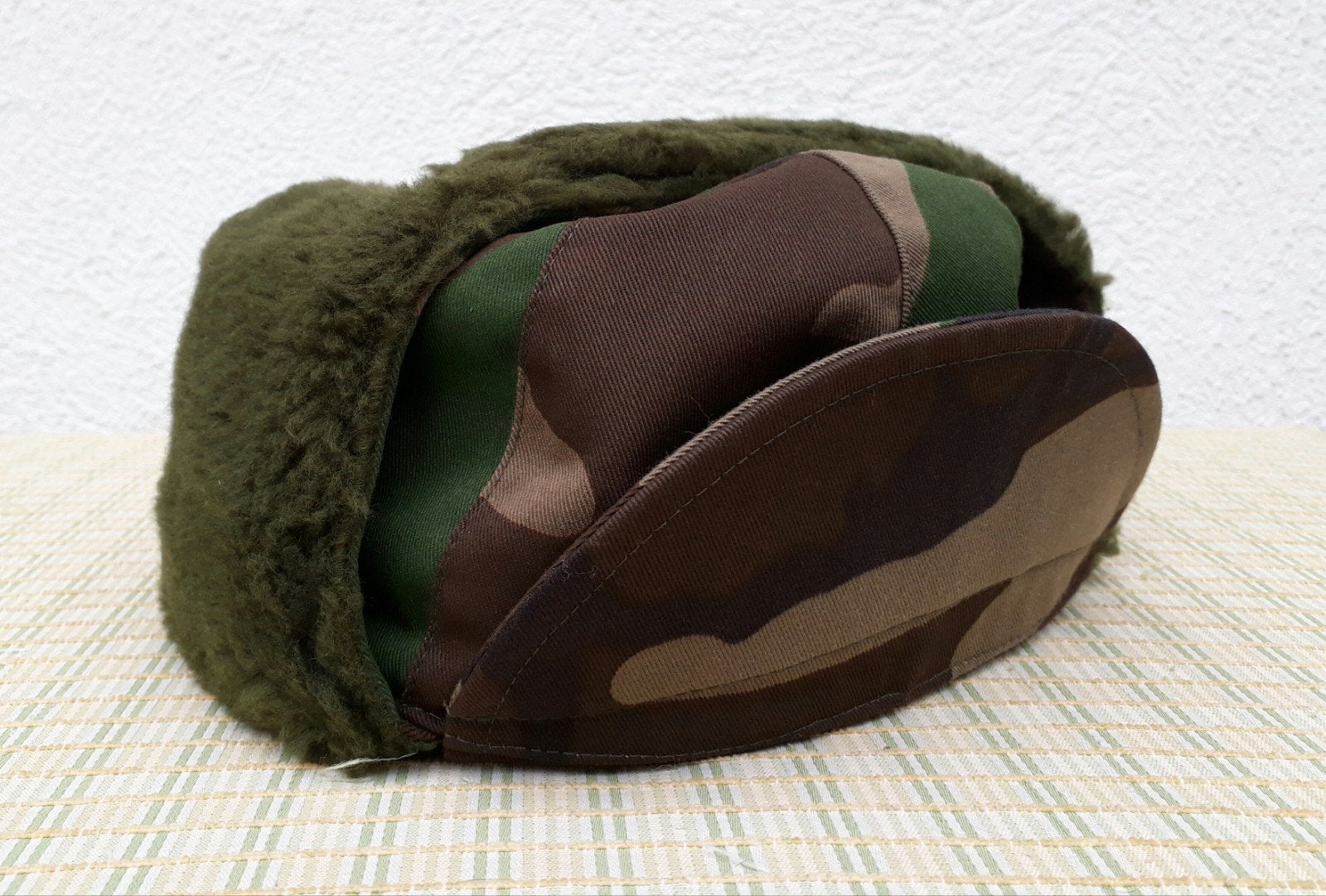 Veldpet bontgevoerd, Korps Mariniers, Verzamelen, Militaria | Algemeen, Verzenden, Marine, Nederland, Kleding of Schoenen