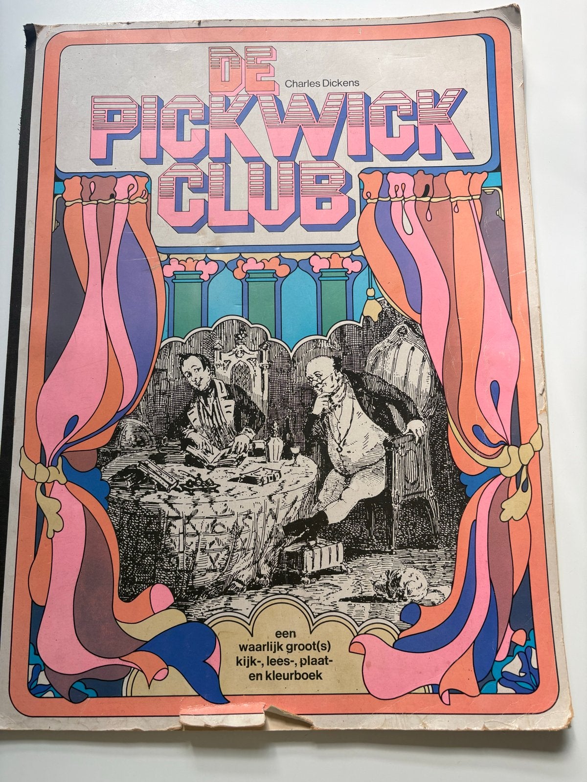 De Pickwick Club - Groot formaat kijk-, lees-, plaat- en kle, Ophalen of Verzenden, Gelezen, Nederland