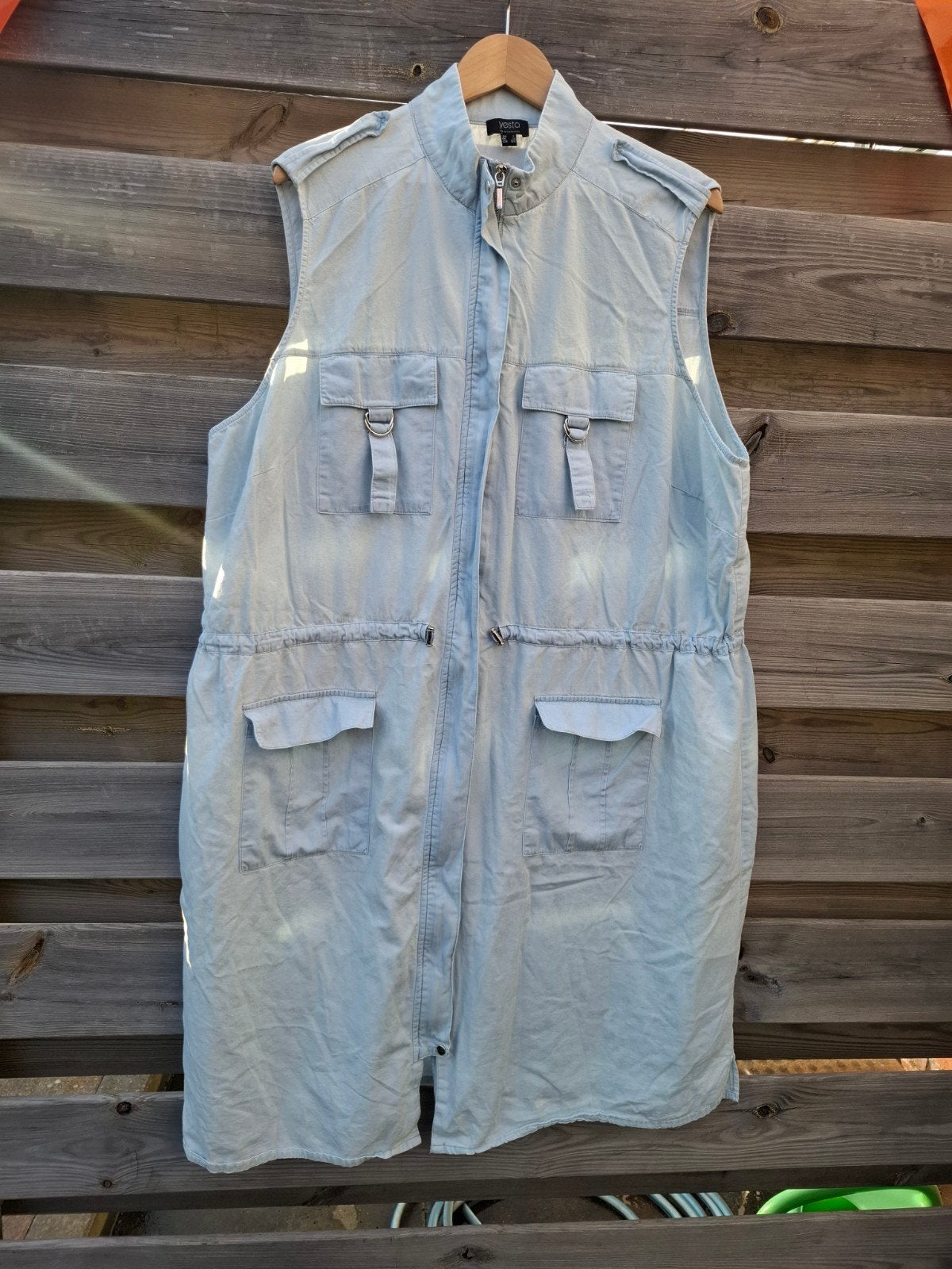 yesta spijker tuniek/jurk, Blauw, Blouse of Tuniek, Yesta, Ophalen of Verzenden