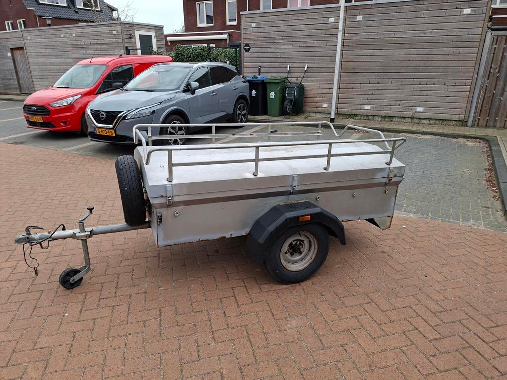 Gesloten aanhangwagen - Ideaal voor transport, Auto diversen, Aanhangers en Bagagewagens, Ophalen, Gebruikt