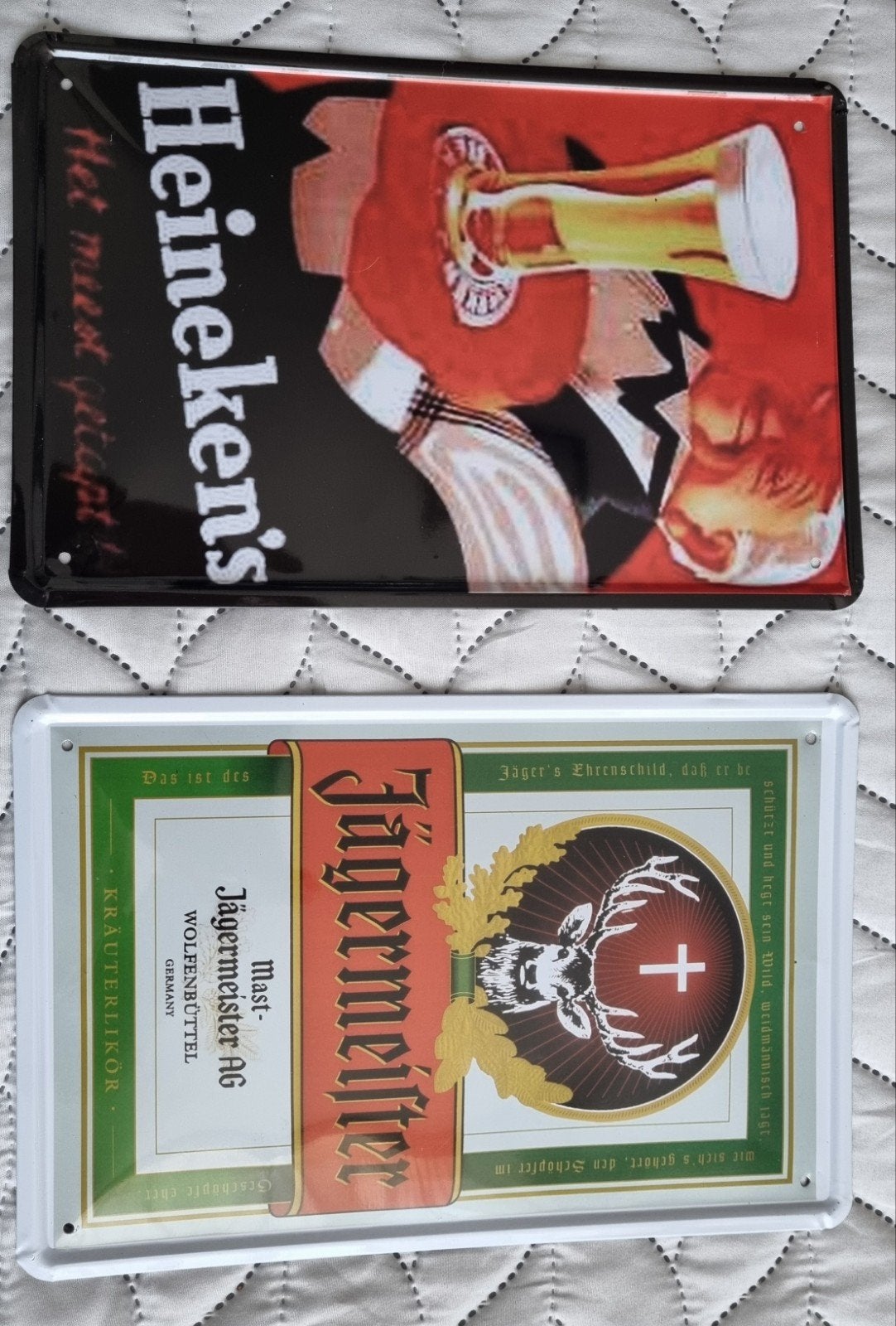 Wandborden van metaal, Ophalen of Verzenden, Nieuw, Reclamebord
