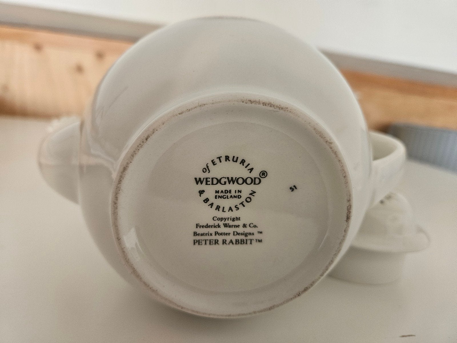 Wedgwood Theepot 'Peter Rabbit' - Vintage Servies, Ophalen of Verzenden