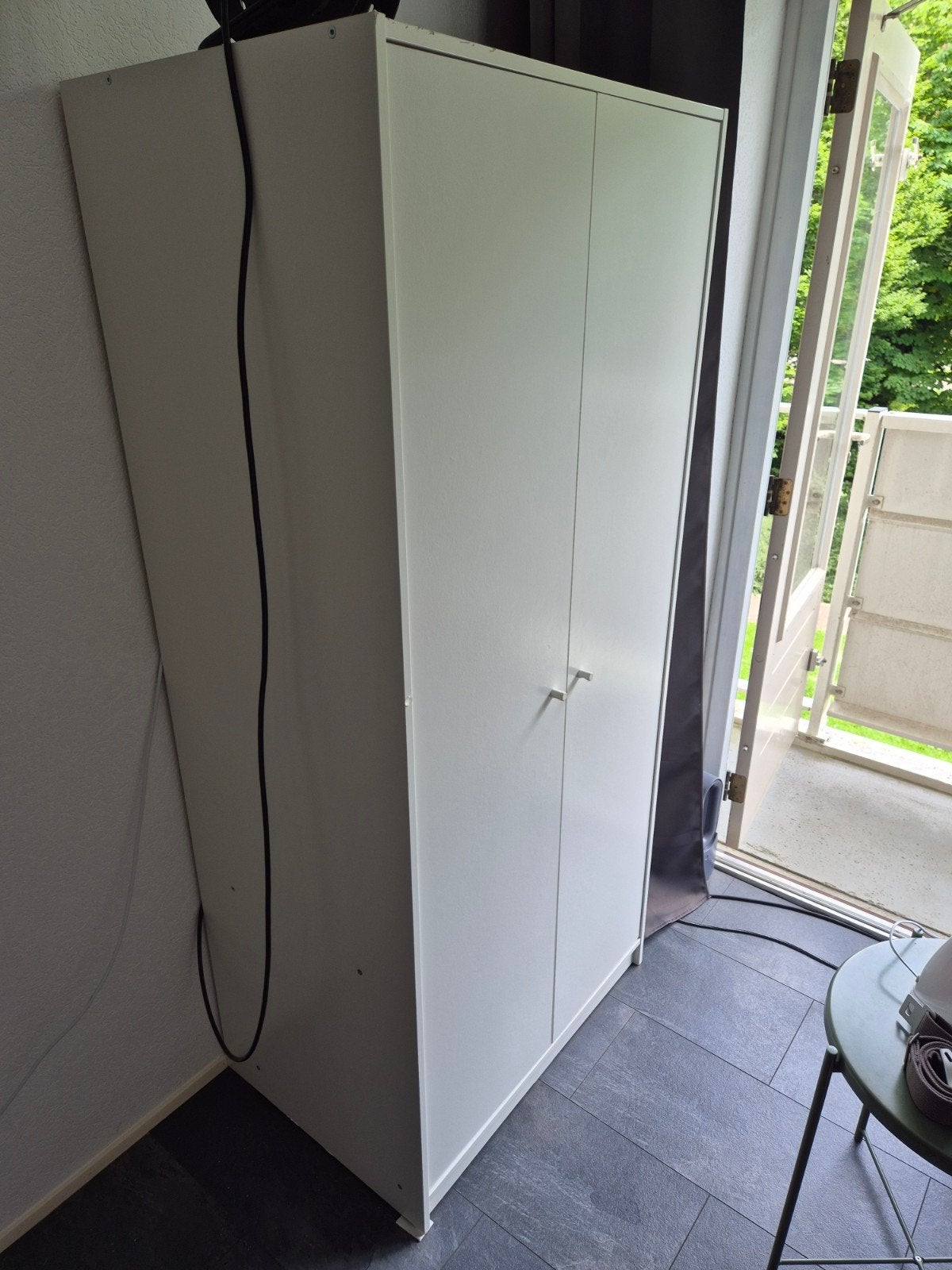 Kledingkast: B: 79,5 cm / D: 55 cm / H: 176 cm, Huis en Inrichting, Ophalen, Gebruikt, 50 tot 100 cm, 150 tot 200 cm