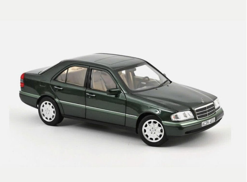 Mercedes Benz C-Class 1993 Groen schaal 1/18 NOREV R. 183372, Verzenden, Nieuw, Auto, Norev