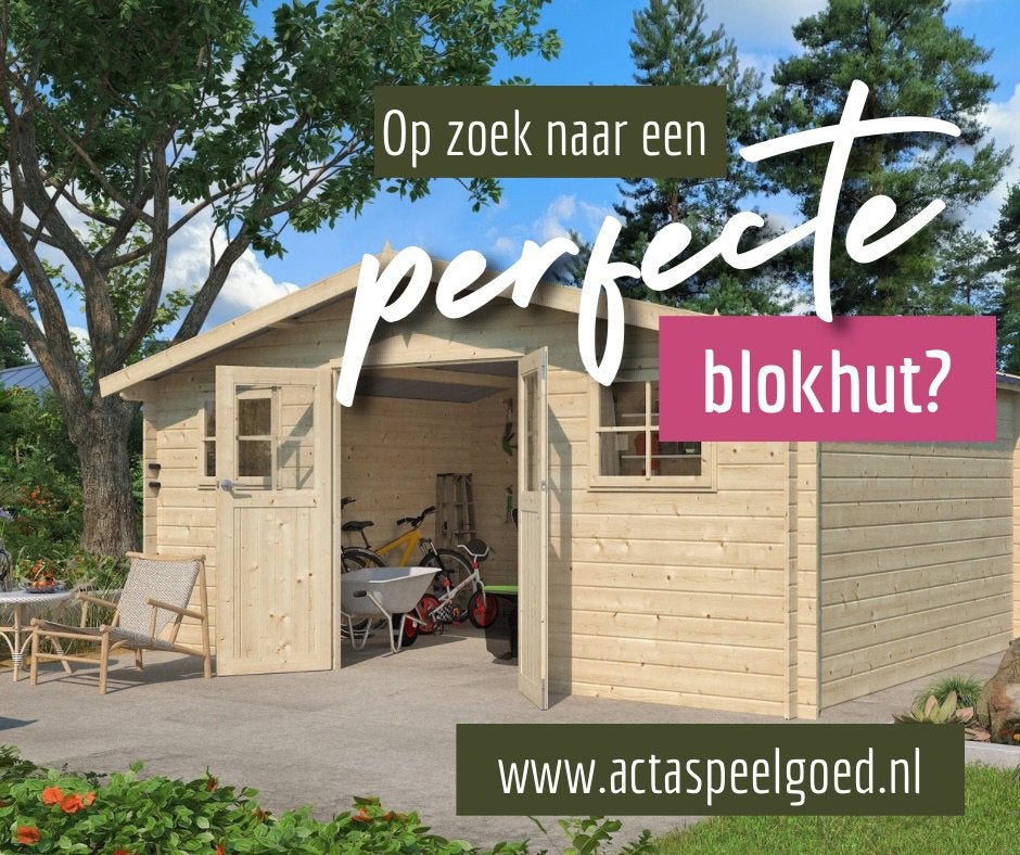 Blokhut, tuinhuis of overkapping? Snelle levertijd!, Ophalen of Verzenden, Nieuw, 250 cm of meer, Balken