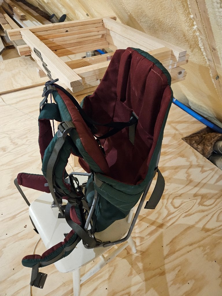 kinderdrager/rugtas, Gebruikt, Rug, Draagzak, Ophalen