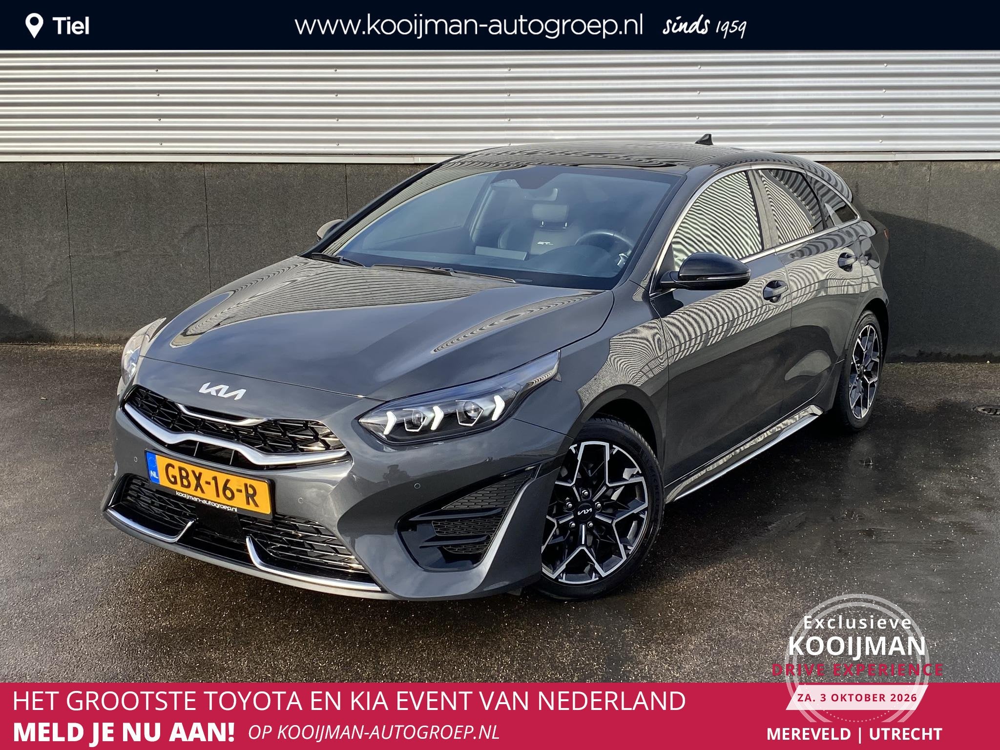 Kia ProCeed 1.5 T-GDi GT-Line Schuif-/kanteldak, dodehoek de, Auto's, 1325 kg, Gebruikt, Euro 6, 4 cilinders