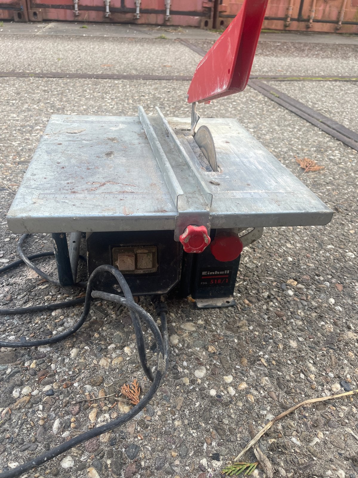 Einhell FSG 518/1 Cirkelzaag - Gebruikt, Minder dan 30 mm, Gebruikt, Cirkelzaag, Ophalen of Verzenden