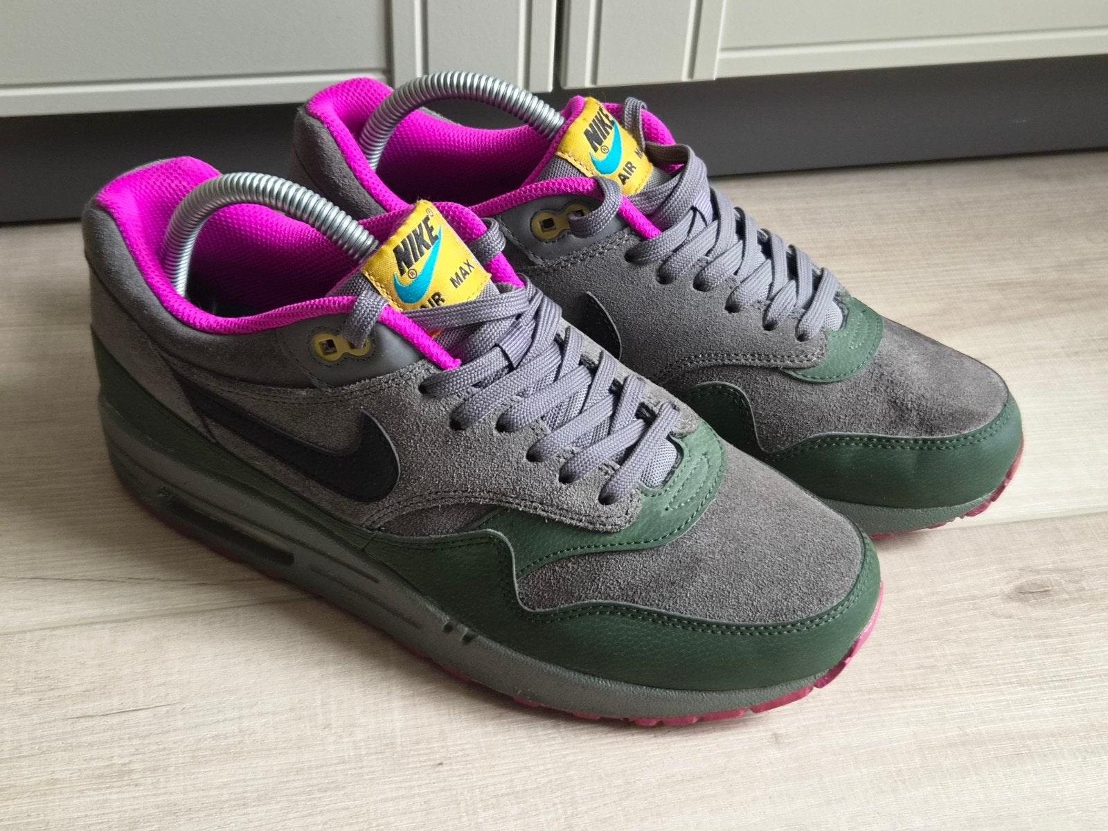 Nike airmax one air max 1 pewter maat 41, Kleding | Heren, Schoenen, Overige kleuren, Nike, Ophalen of Verzenden, Gedragen