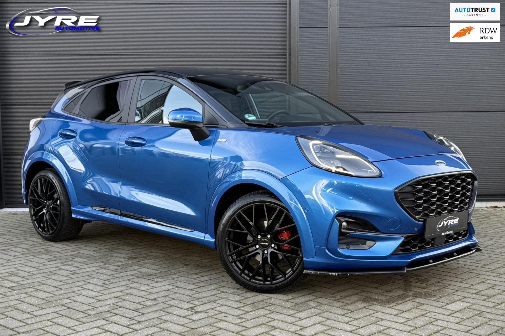 Ford Puma 1.0 EcoBoost Hybrid ST-Line X, 155 PK, First Editi, Voorwielaandrijving, Blauw, 23 km/l, Bedrijf