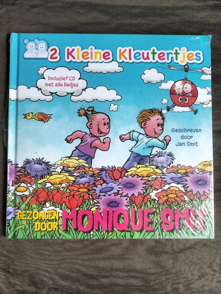2 Kleine kleutertjes / gezongen door Monique Smit (+ CD), Ophalen of Verzenden, Nieuw, Jan Smit, 3 tot 4 jaar