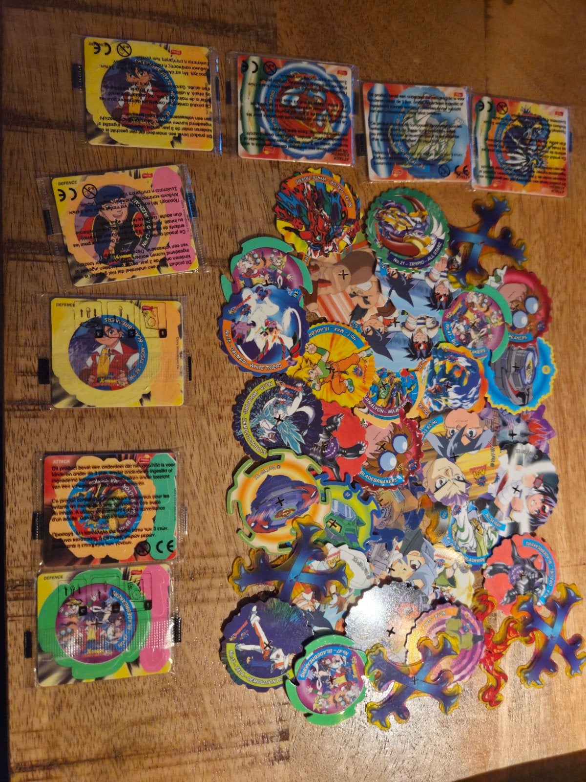 Beyblade Spinners - 8 Nieuw en Veel Losse Zonder Stokje, Ophalen of Verzenden, Nieuw, Jongen of Meisje